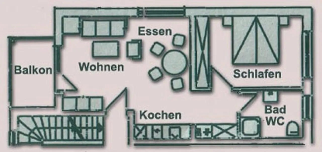 Apartmán Ferienhaus Kur & Golf Bad Windsheim